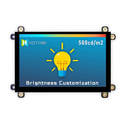 600cd/M2 VGA HDMI LCD Display 5.0 Inch 800x480 Multipurpose
