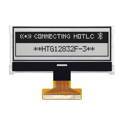 128X32 Graphic COG LCD ST7565R | FSTN + Display With GRAY Backlight/HTG12832F-3