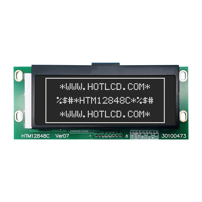 128x48 Matrix Graphic LCD Module With SPI Interface HTM12848C