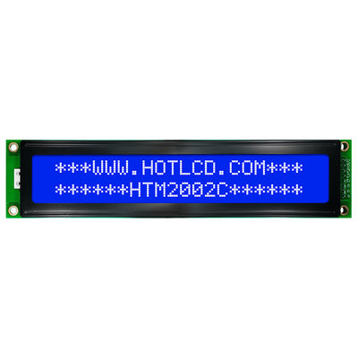 Practical 20x2 LCD Character Module , Yellow Green STN LCD Module HTM2002C