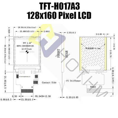 1.44 Inch LCD Display Module TFT Display 128x160 Tft Color Monitor