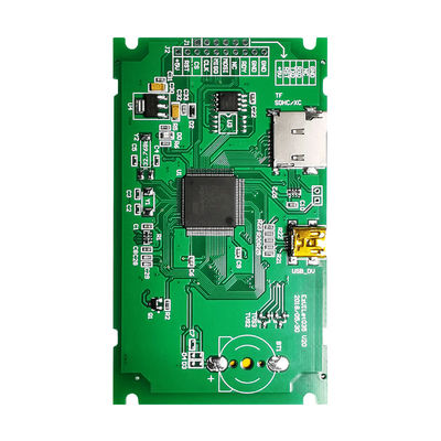 3.5&quot; Smart UART TFT Display 320x480 With Projected Resistive Touch EzUILet035