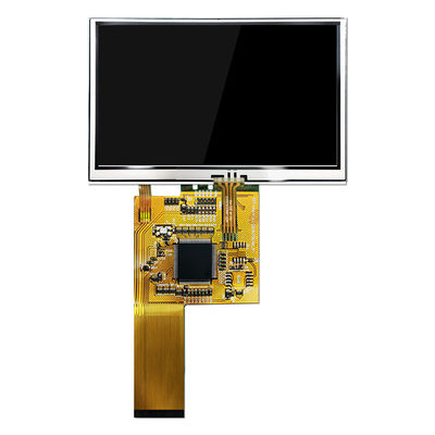 4.3 Inch Custom Display Solutions 800x480 Resistive Touch Panel