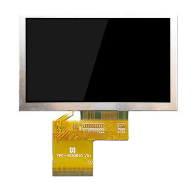 Practical 5 Inch RGB TFT Display , IC ST7262 Sunlight Readable Display TFT-H050B10SVISTKN50