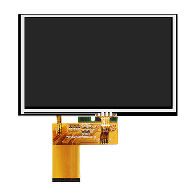Resistive 5 Inch TFT LCD Display Panel IC 7262 800x480 Dots 40PIN TFT-H050A1SVIST4R40
