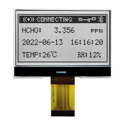 MCU 132x64 LCD COG Display , ST7565R Transmissive LCD Screen HTG13264C