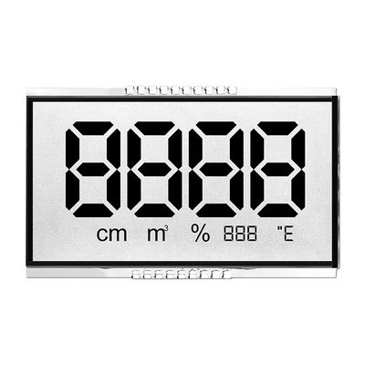 Semi Transparent Segment LCD Display For Gas Tank Safety Detector