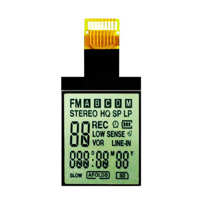 Car Speedometer COG LCD Module , Anti Reflective LCD Display Segment