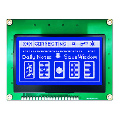 128X64 Graphic LCD Module ST7565R |STN + BLUE Display With White Side Backlight /HTM12864-108