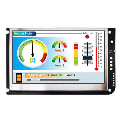 4.3 Inch UART Resistive Touch Screen TFT LCD 480x272 Display With Lcd Controller Board
