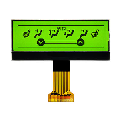 240x64 COG LCD Graphics Display Module ST75256 With Yellow Green Fully Transparent