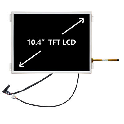 10.4 Inch IPS Resistive Touch 1024x768 Wide Temperature TFT Display Panel For Medical Devices