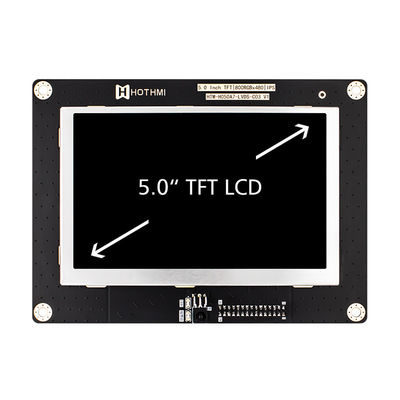 5.0 Inch IPS 800x480 Wide Temperature TFT LCD Module Display Panel LVDS