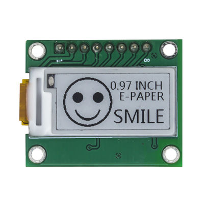 0.97'' 88x184 COG SSD1680 E- Paper Display Module With Equipment Control PCB Frame