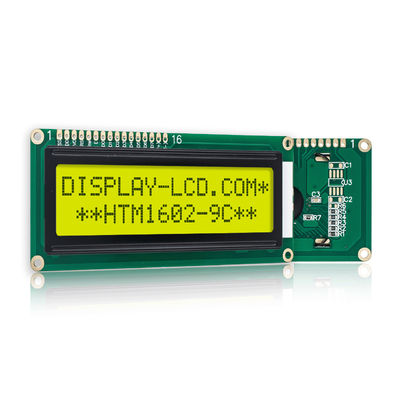 16x2 Character LCD Display Module STN+Gray Serial With Yellow Green Backlight