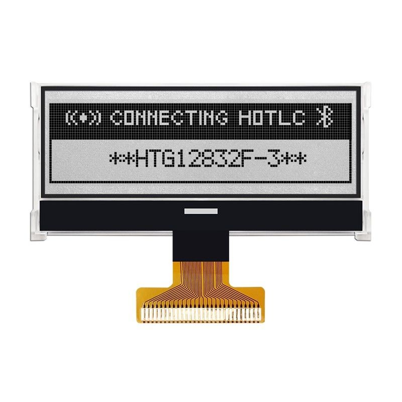 128X32 Graphic COG LCD ST7565R | FSTN + Display With GRAY Backlight/HTG12832F-3