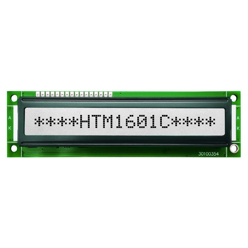 Monochrome Character LCD Module 1X16 With MCU Interface HTM1601C