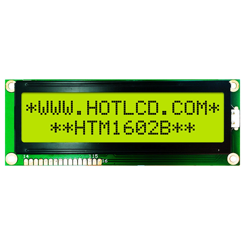 16x2 Medium LCD Character Display With Green Backlight HTM1602B
