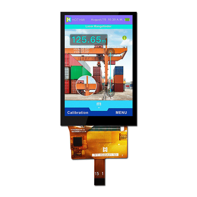 3.5 Inch 320x480 TFT Touch Panel With CTP Sunlight Readable TFT-H035A11HVTST5C15