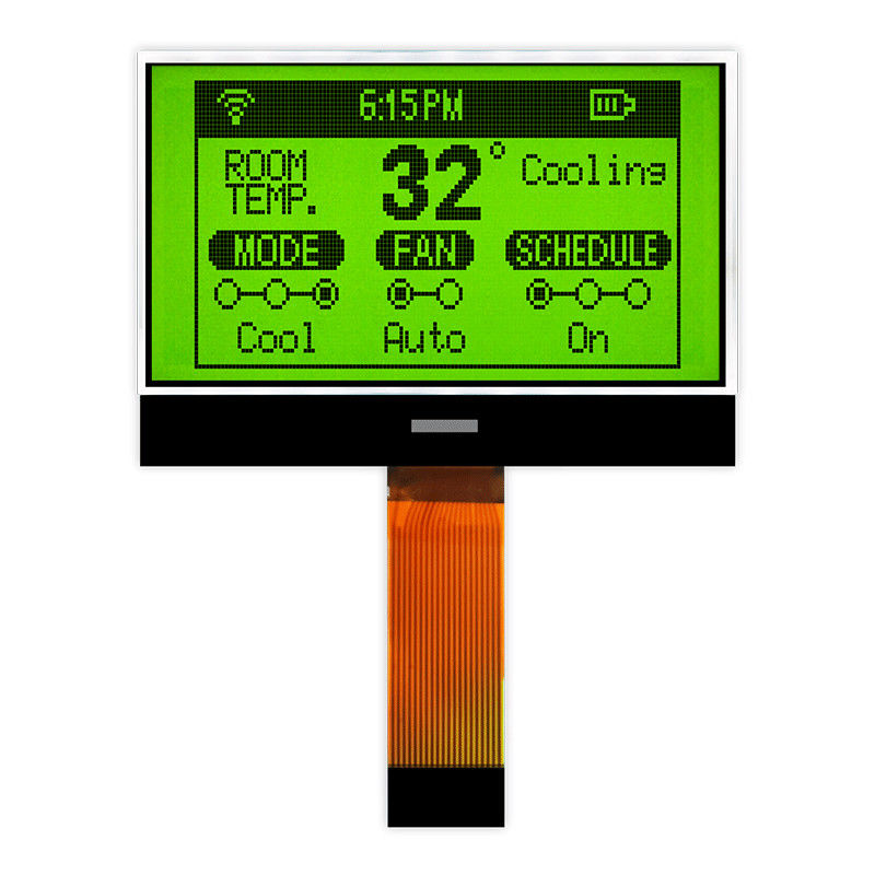 128X64 Monochrome COG LCD Module 3.3V MCU8080 ST7567 HTG12864T