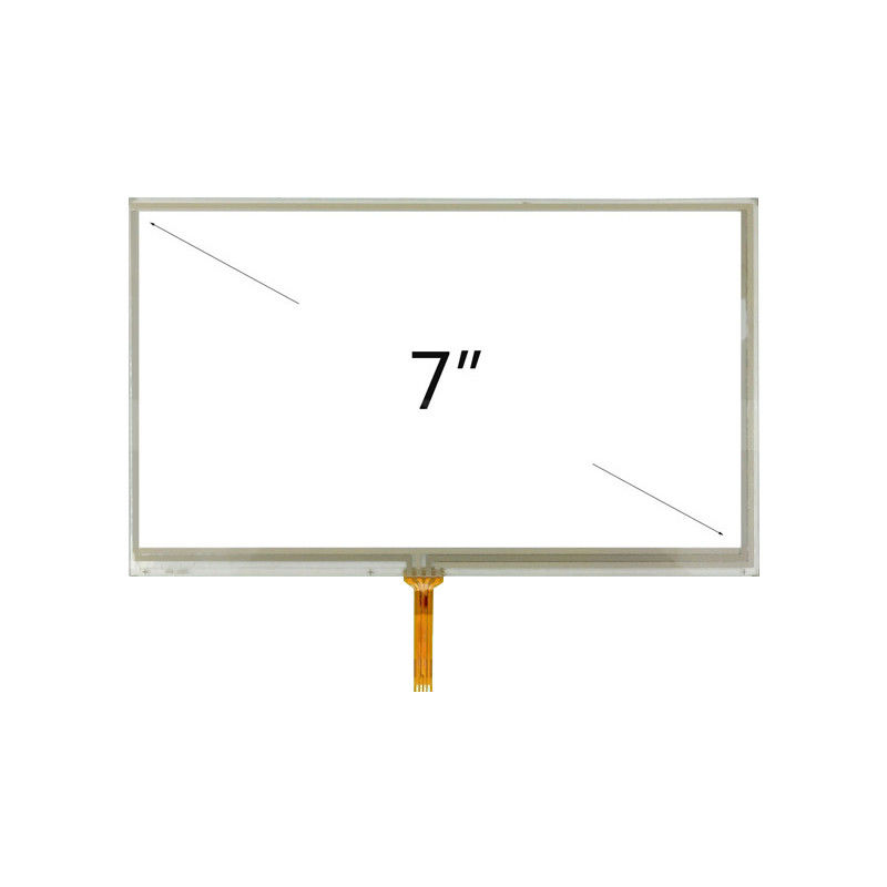 Thickness 4-5mm LED Display Backlight Multipurpose Resistive Touch Screen