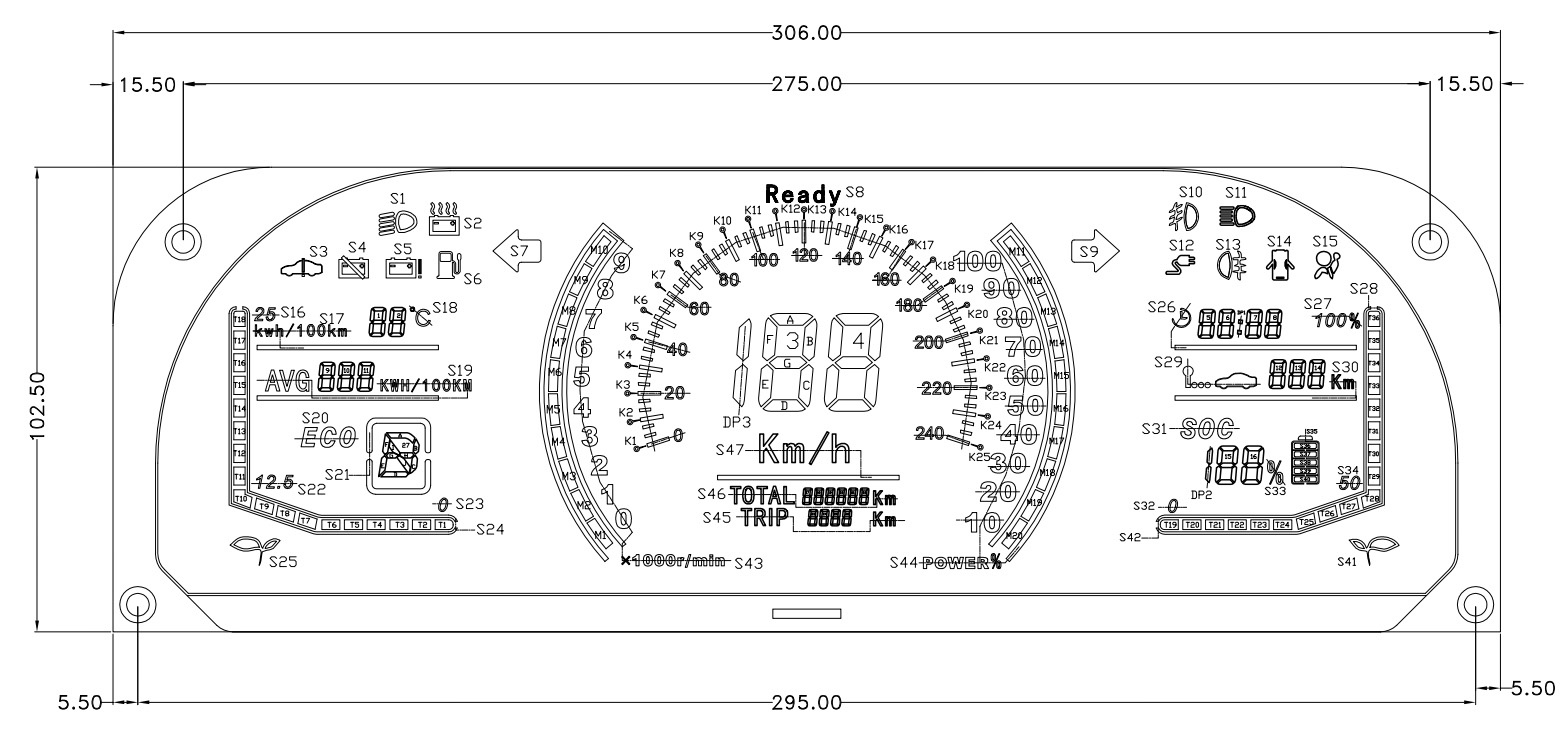 lcd segment display