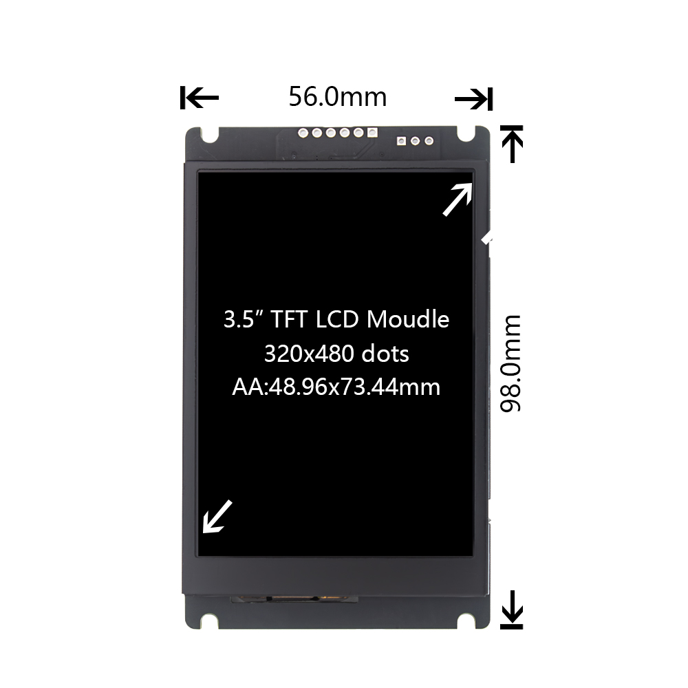 Serial Screen 3.5 Inch Smart UART TFT LCD Module - Image 5
