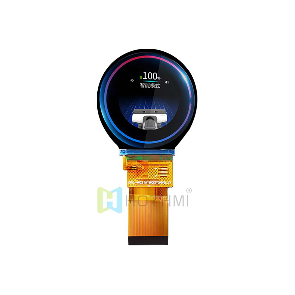 2.1 Inch Round TFT LCD Display 480x480 Resolution ST7701S RGB Sunlight readable
