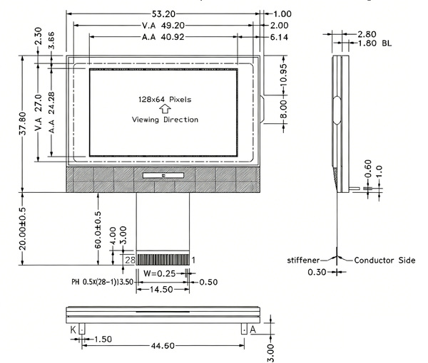 128x64 lcd display-drawing 128x64 lcd display-drawing