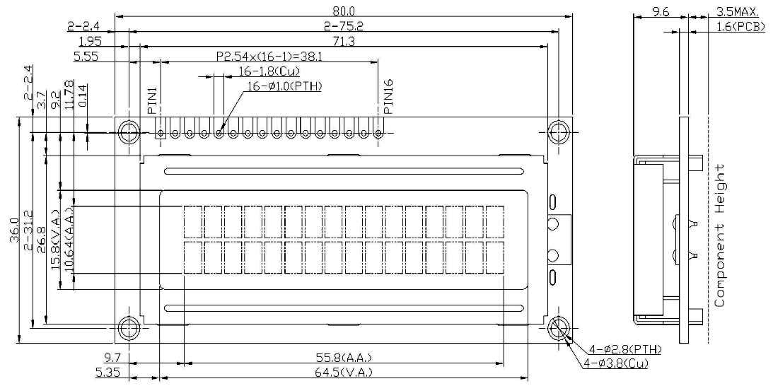 16x2 Character LCD 16x2 Character LCD