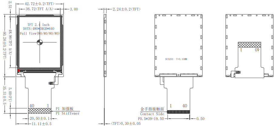 2.4 Inch RGB TFT 2.4 Inch RGB TFT