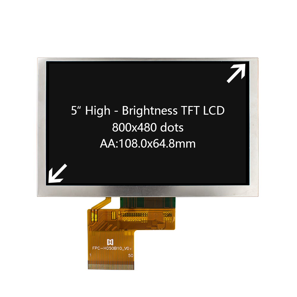 5 inch high brightness display ST7262 with RGB - Image 2
