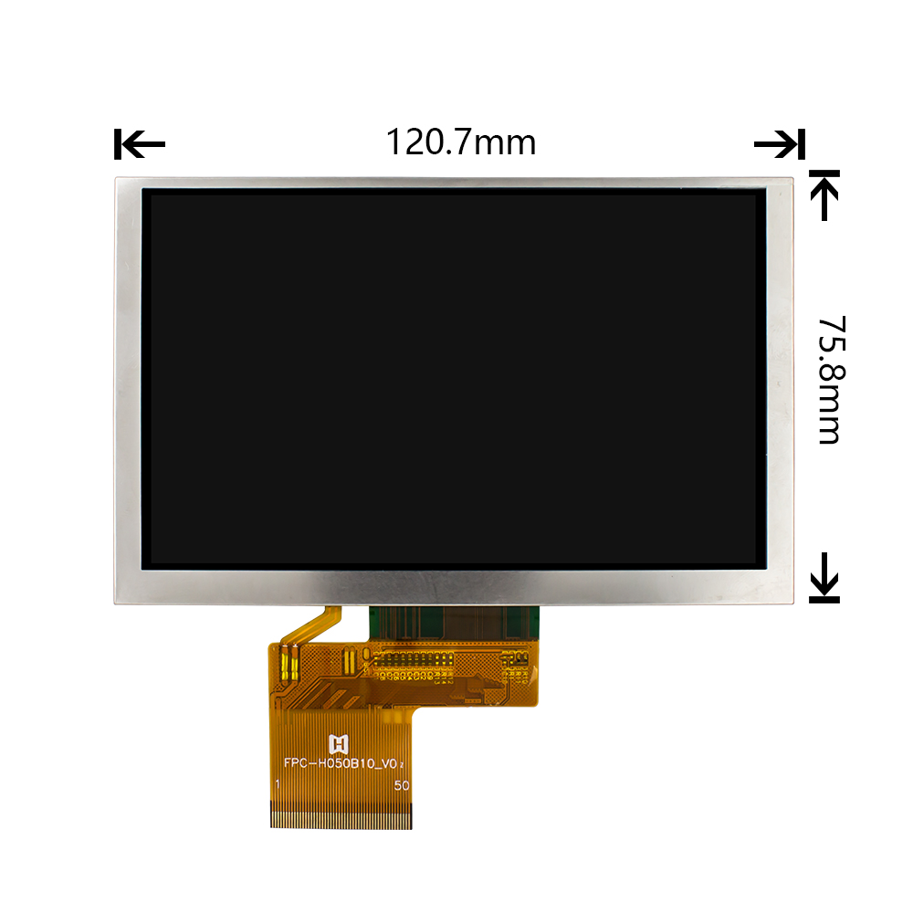 5 inch high brightness display ST7262 with RGB - Image 3