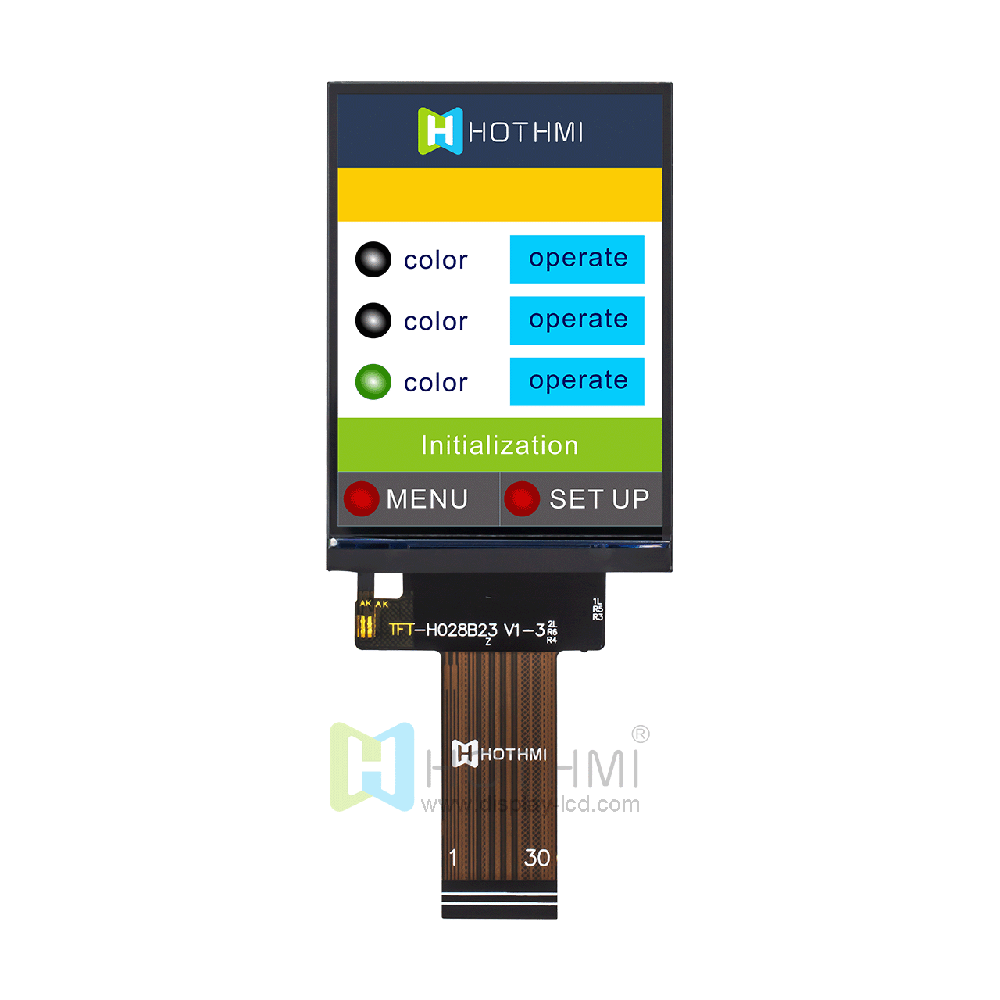 2.8 inch screen TN TFT LCD With MCU