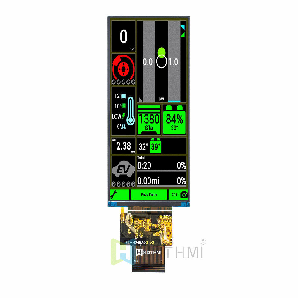 4.8 Inch Bar Type LCD Display 480x1120