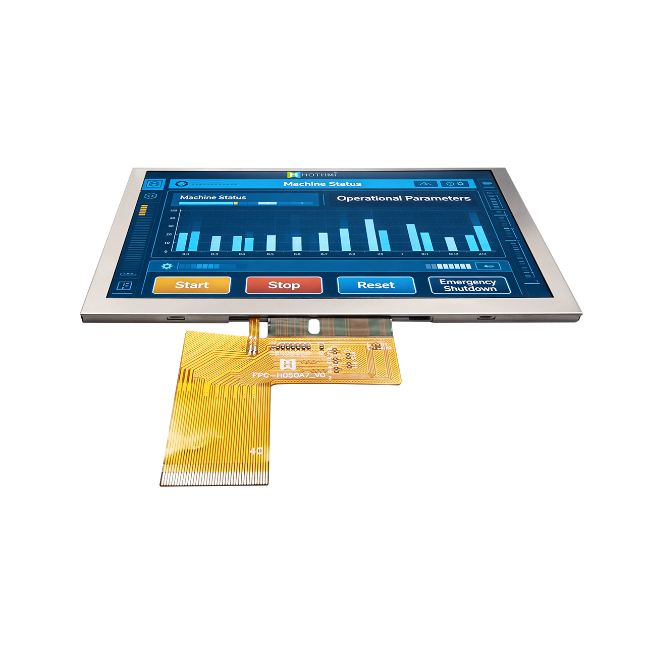 5 inch display screen With ST7262 LVDS - Image 2