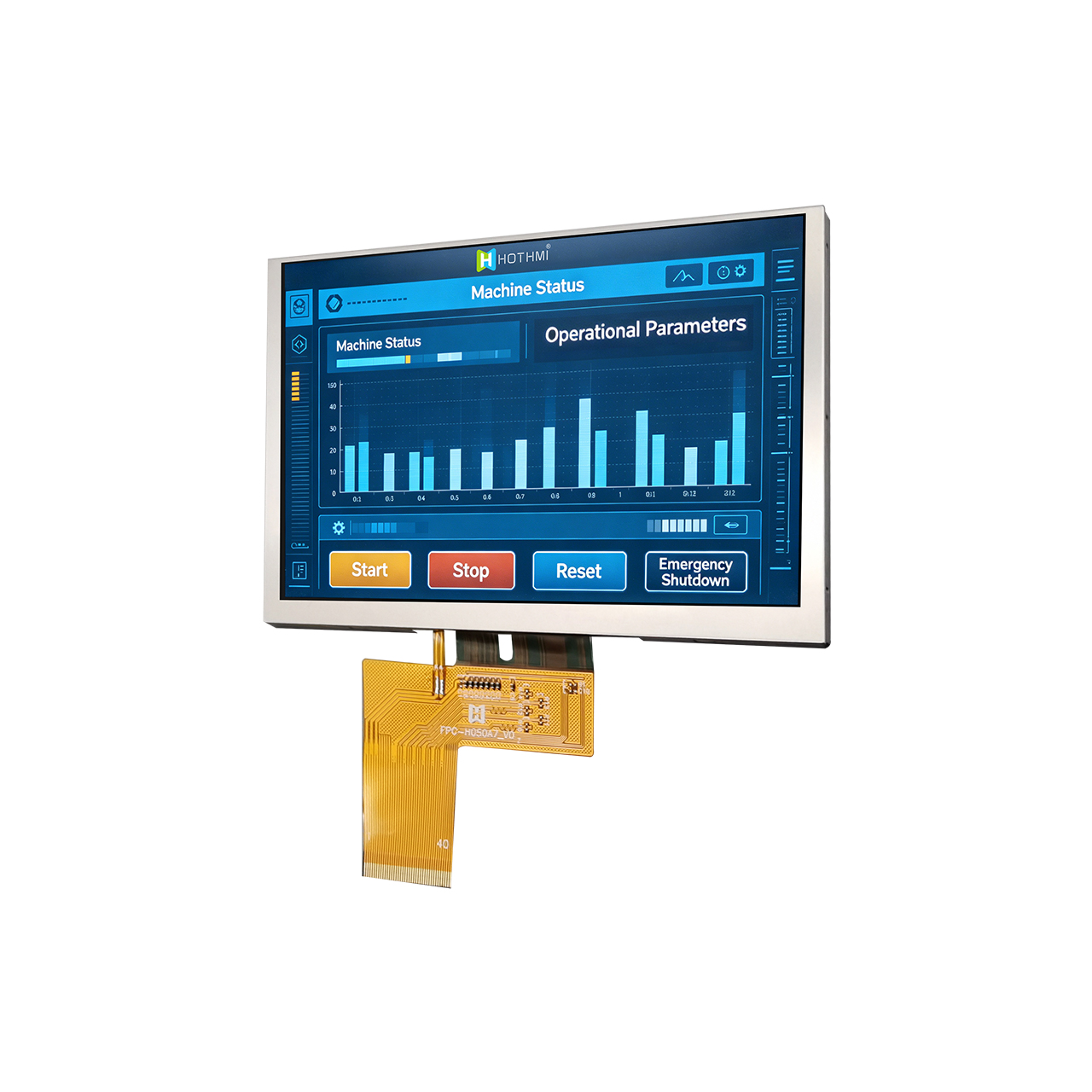 5 inch display screen With ST7262 LVDS - Image 3