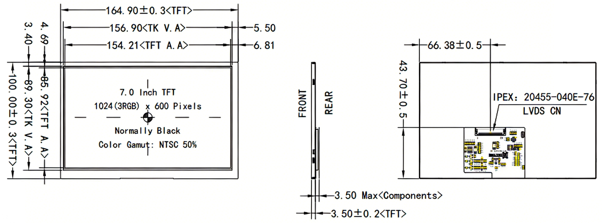 high brightness lcd