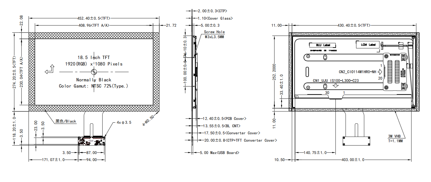 Industrial Panel Monitor