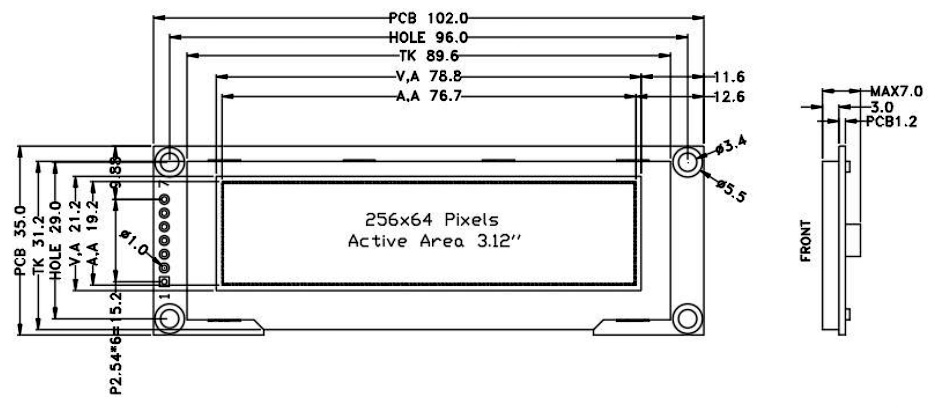 SSD1322 OLED Display