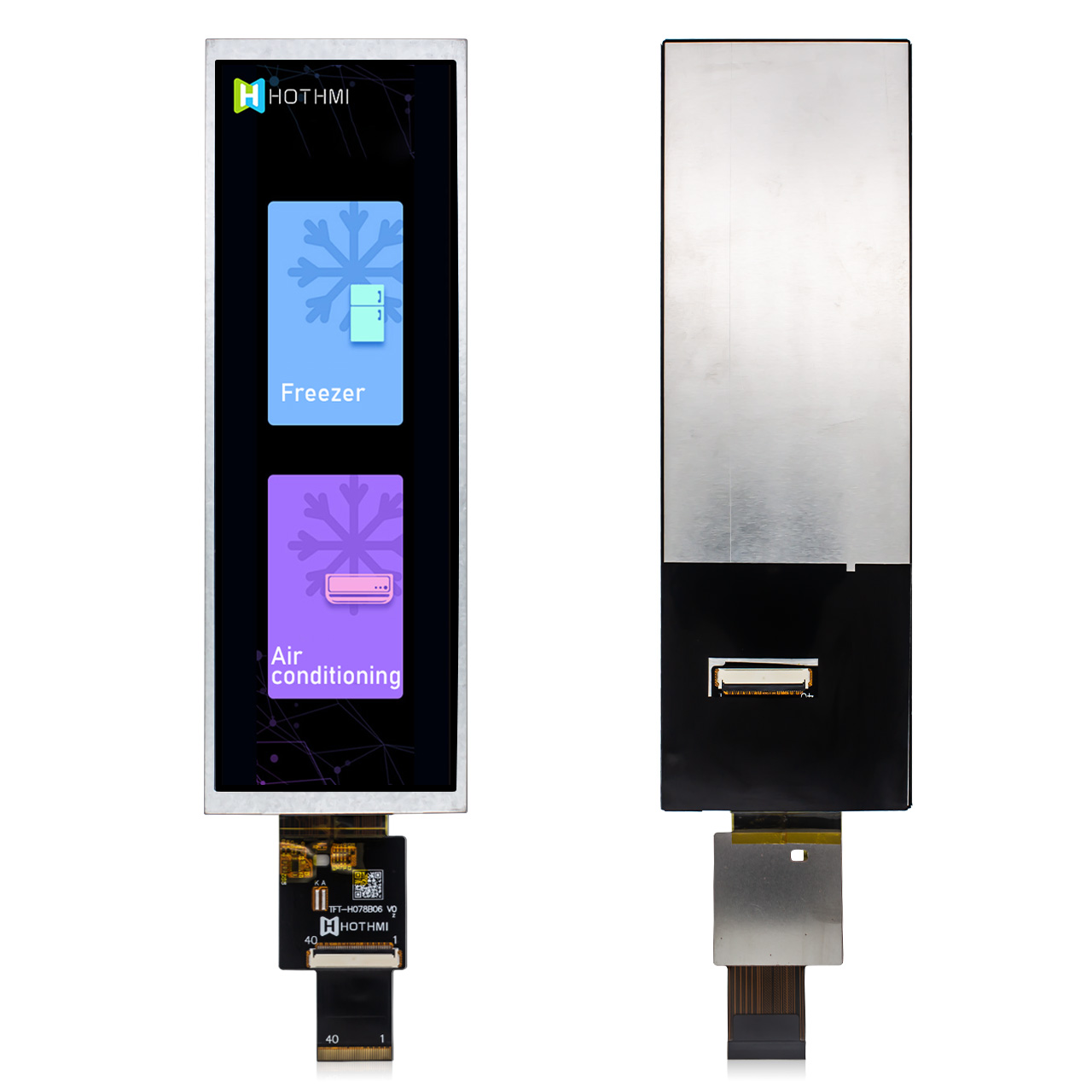 7.8-inch Optical Bonding Display MIPI DSI Interface