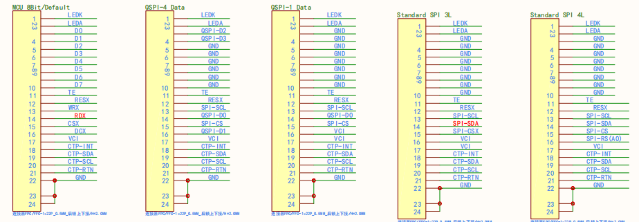 5.0-inch-SPI-TFT-Display-Capacitive-Touch-interface