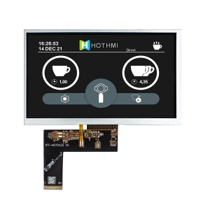 7 inch Display High Brightness LCD 40 pin