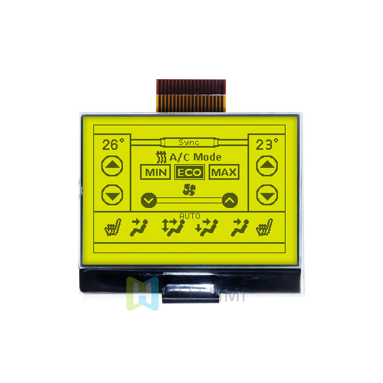 Display COG 2.6 inch 240X160 Graphic LCD Screen - Image 3