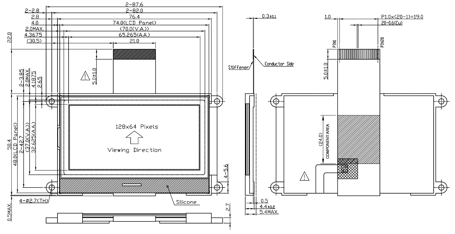 display 128x64 display 128x64