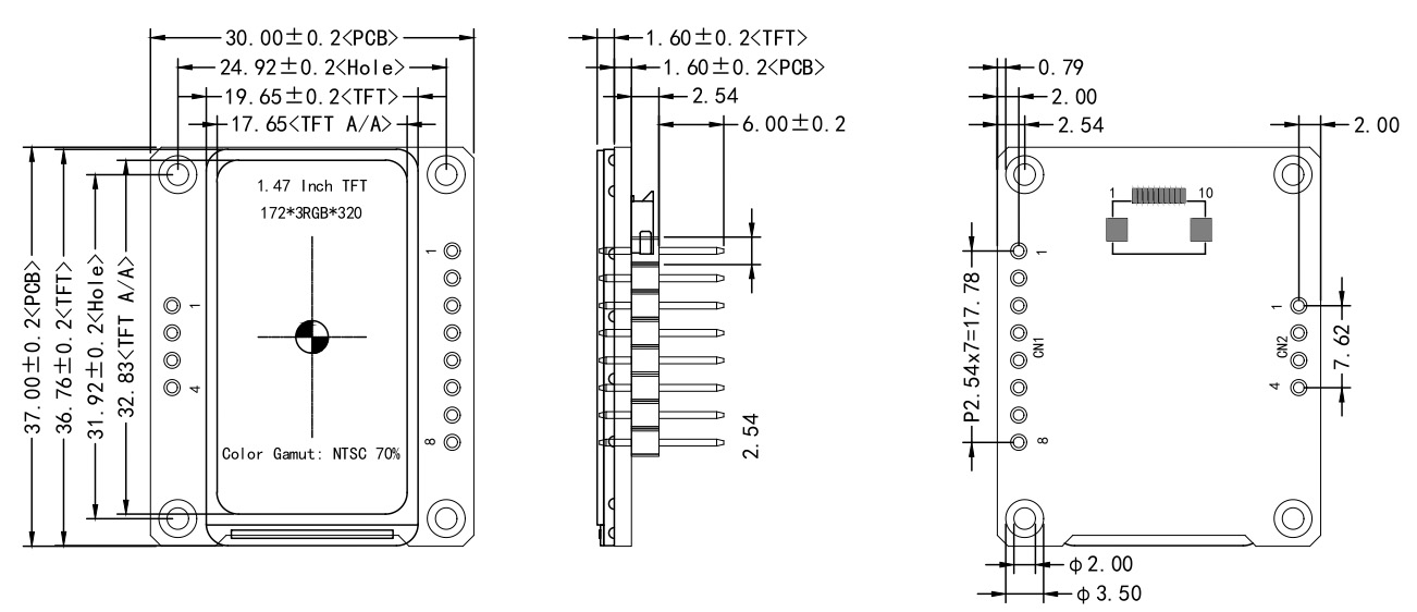 1.5 Inch SPI Display Module 1.5 Inch SPI Display Module