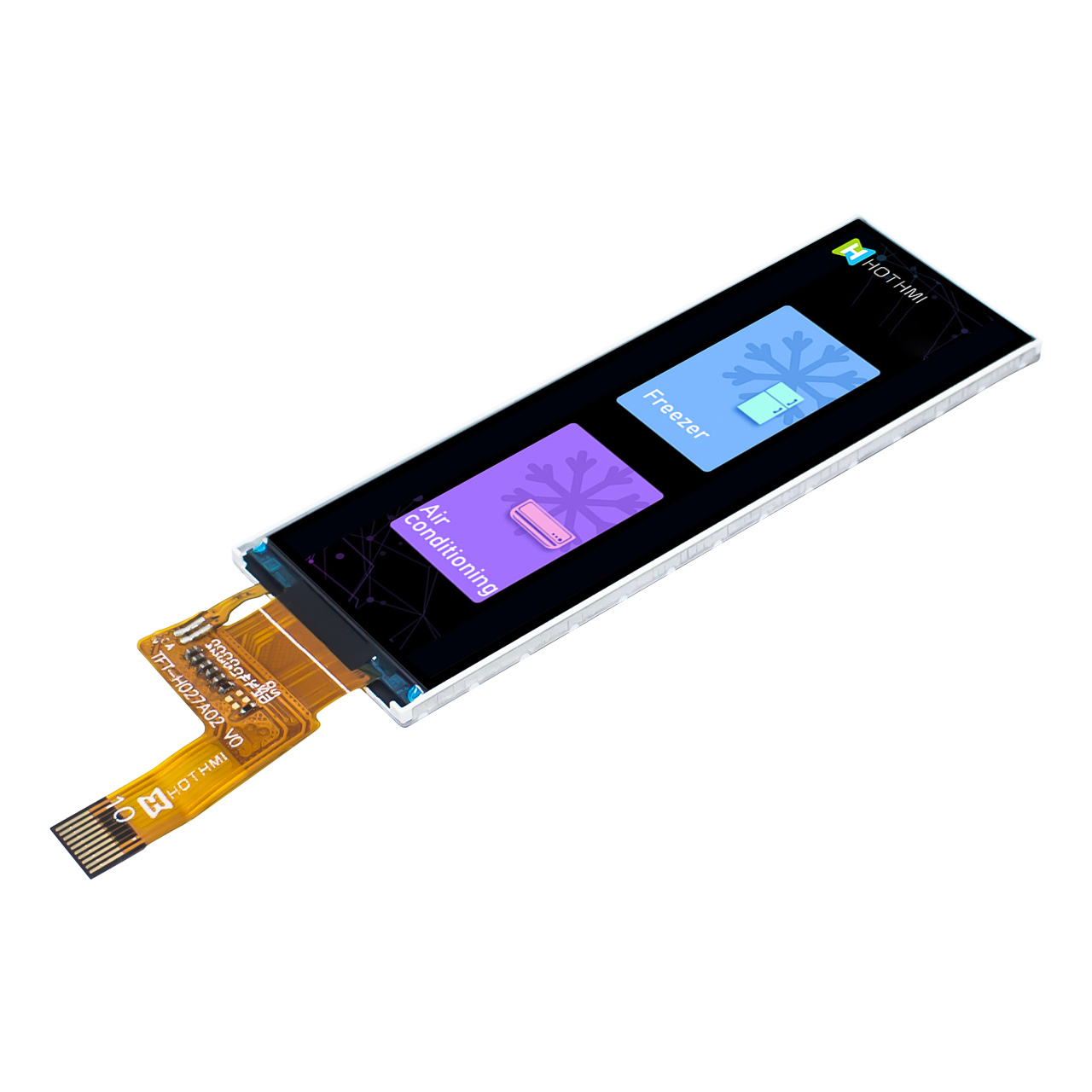 2.7 inch IPS LCD Screen 142 x 428 SPI NV3007 - Image 3