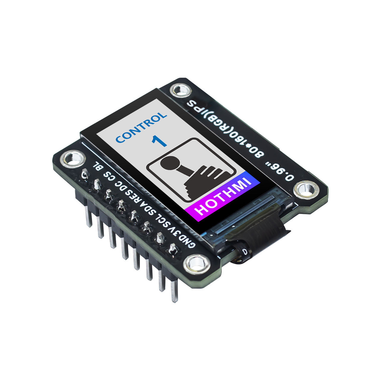 Arduino Display SPI 0.96 inch TFT Display Module - Image 2