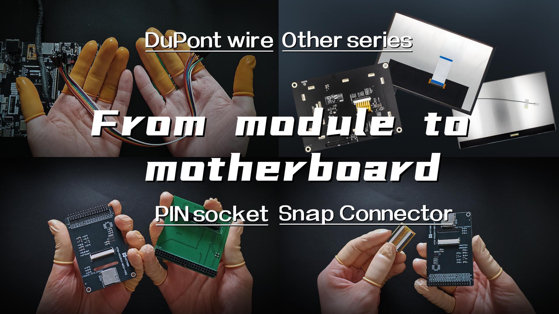 Connect Display in Integrated Smart Manufacturing From Custom Modules to Motherboards