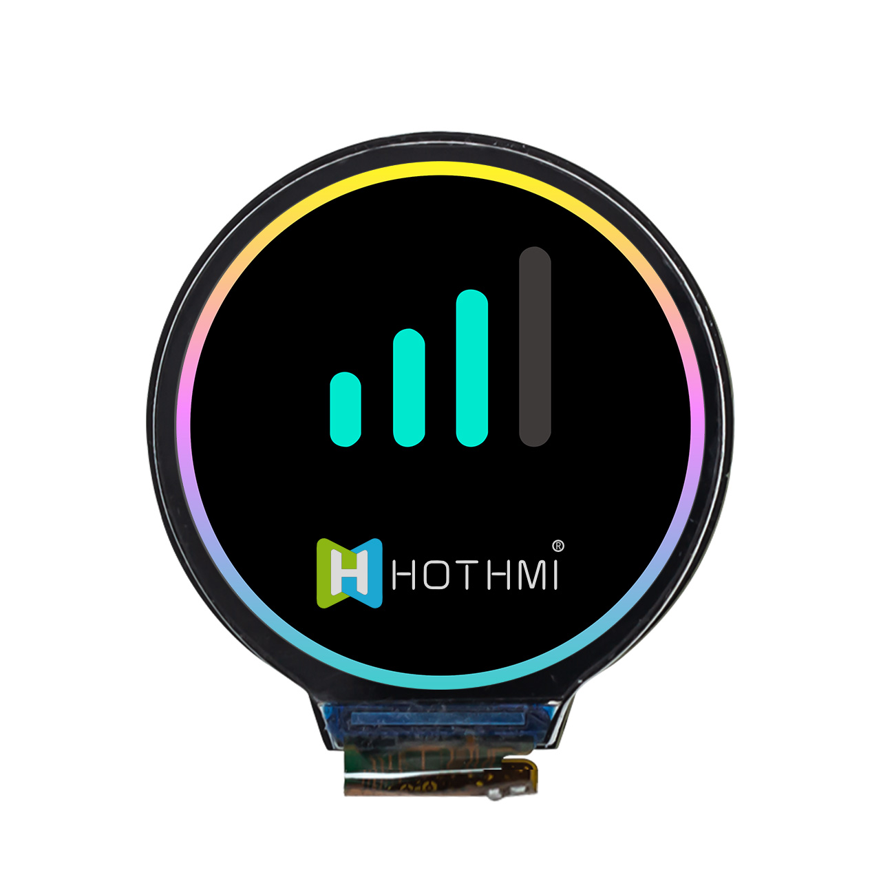 1.28 inch Round LCD Screen High Brightness